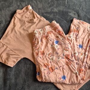 Reborn J Pink Floral Pajama Set